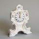 Josefina Clock 15,5 x 7 x 20 cm, Saxe, Clocks Royal Dux Bohemia