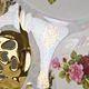 Bowl parforated on stands 33 x 8,5 cm, Cecily, Queens Crown