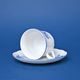 Cup 150 ml + saucer 135 mm, Thun 1794 Carlsbad porcelain, ROSE