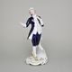 Gentleman Rococo 12 x 7 x 25 cm, Porcelain Figures Duchcov