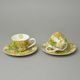 Cup espresso 110 ml + saucer 116 mm, William Morris, Golden lily, set of 2 pcs., porcelain Duo Gifts