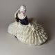 Lady with lace skirt 16 cm, Porcelain Figures Duchcov