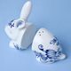 Blue Onion: Bunny - salt and pepper shakers 10 cm, Leander Loučky