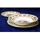 Plate deep 23 cm, The Three Graces plus gold, Frederyka Carlsbad