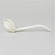 Spoon for 500 ml sauce boat, Thun 1794 Carlsbad porcelain, BERNADOTTE ivory + flowers