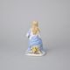 Virgin Maria 12 cm, biskvit + saxe, Porcelain figures Duchcov