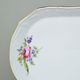 Tray square 37 cm, Thun 1794 Carlsbad porcelain, BERNADOTTE Meissen Rose