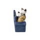 Cats Caterina and Fabio 14 / 6.5 / 11.5cm, biscuit china, Cats Goebel R. Wachtmeister
