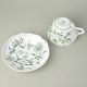 Cup + saucer D + D 0,40 l / 18,2 cm, Original Green Onion Pattern
