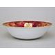 Bowl 23 cm, hunting - ruby, Carlsbad