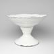 Bowl 25 cm on stand, Thun 1794, karlovarský porcelán, BERNADOTTE platinum
