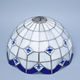 Rise-and-fall lamp 32 cm, porcelain, Lamps and chandeliers, Original Blue Onion