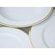 Opal gold: Plate set for 6 persons, Thun 1794 Carlsbad porcelain