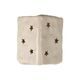 Candle holder Snowed-in Chicken Coop 14.5 / 16.5 / 15.5 cm, stoneware, Goebel