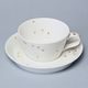 Tea Cup 200 ml and Saucer 15 cm, TRIC Stars, Arzberg Porcelain