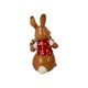 Rabbit figurine with accordeon 4 / 4 / 8cm, stoneware, Goebel