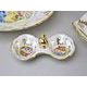 Dining set for 6 pers., 27 pieces, The Three Graces + gold, Queen's Crown