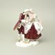 Pár rokoko 16,5 x 12 x 21 cm, Purpur, Porcelánové figurky Duchcov, 2.j.