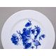 Plate dining 25,5 cm, blue flower, Cesky porcelan a.s.