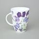 Sweet Pea (purple): Mug 400 ml, English Fine Bone China, Roy Kirkham