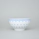 Bowl Vital 14,5 cm 600 ml, Tom 30357a0 blue, Thun 1794 Carlsbad porcelain