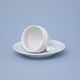 Frost no line: Mocca cup plus saucer 75 ml / 12 cm, Thun 1794 Carlsbad porcelain, BERNADOTTE