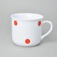 Mug Warmer 650 ml, red dots, Český porcelán a.s.