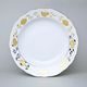 Talíř hluboký 24 cm, zlatý Cibulák, Český porcelán z Dubí