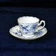 Cup 110 ml plus saucer 140 mm, Blue Onion, Meissen porcelain