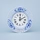 Clock perforated 18 cm + Clockwork, Original Blue Onion Pattern