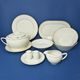 Lea ivory zlato: Jídelní sada pro 6 osob, Thun karlovarský porcelán