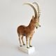 Capricorn, Arthur Storch, 29 x 12 x 40 cm, Porcelain Figures Schwarzburger Werkstatten