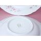 Pink line: Plate set for 6 persons, Thun 1794 Carlsbad porcelain, BERNADOTTE roses