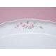 Pink line: Platter 40 x 31,5 cm, Thun 1794 Carlsbad porcelain, BERNADOTTE roses