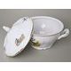 Soup tureen 2,5 l, Thun 1794 Carlsbad porcelain, BERNADOTTE hunting