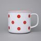 Mug Retro 750 ml huge, Red dots, G. Benedikt 1882