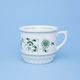 Mug Selský 0,42 l, Original Green onion pattern, QII