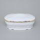 Candy jar 2,1 l, Thun 1794 Carlsbad Porcelain, BERNADOTTE gold line