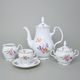 Coffee set for 6 pers., Thun 1794 Carlsbad Porcelain, BERNADOTTE Meissen Rose