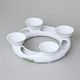 Advent Candlestick, 18 cm, Lily-of-the-valley, Czech Porcelain,a.s.