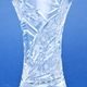 Crystal Hand Cut Vase, 180 mm, Crystal BOHEMIA