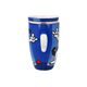 Tea Cup with Lid and Strainer Rock On 450 ml, Fine Bone China, Ed Heck, Goebel