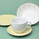Breakfast set 4 pcs., yellow, G. Benedikt 1882