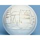 Christmas Ball Decoration - Heidelberg Fortress, 7,5 cm, Unterweissbacher, Seltmann Porcelain