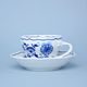 Cup and saucer C + C, 250 ml / 15,5 cm for tea, Original Blue Onion Pattern