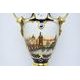 Decorative vase Praha (Prague) 60 cm, Haas and Czjzek, hand painted by Radka Vidímová