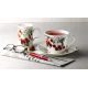 Cherry: Tea for one set, Roy Kirkham fine bone China