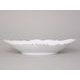 Gold line: Bread basket 34 cm, Thun 1794 Carlsbad porcelain, BERNADOTTE roses