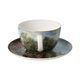 Cup and saucer Claude Monet - The Artist´s House, 0,5 l / 19 cm, Fine Bone China, Goebel