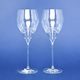 Set of 2 Wine Glasses, 470 ml, Swarovski Crystals